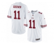 Men's Nike San Francisco 49ers #11 Marquise Goodwin Limited White NFL Jersey