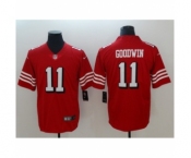 Men's Nike San Francisco 49ers #11 Marquise Goodwin Limited red Rush Vapor Untouchable NFL Jerseys