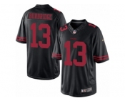 Men's Nike San Francisco 49ers #13 Aaron Burbridge Limited Black Alternate NFL Jersey