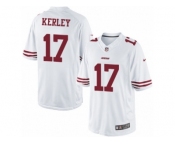 Men's Nike San Francisco 49ers #17 Jeremy Kerley Limited White NFL Jersey