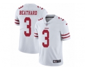 Men's Nike San Francisco 49ers #3 C. J. Beathard Vapor Untouchable Limited White NFL Jersey