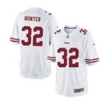 Men's Nike San Francisco 49ers #32 Kendall Hunter Limited White NFL Jersey