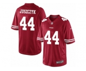 Men's Nike San Francisco 49ers #44 Kyle Juszczyk Limited Red Team Color NFL Jersey