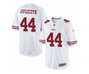 Men's Nike San Francisco 49ers #44 Kyle Juszczyk Limited White NFL Jersey