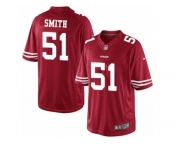 Men's Nike San Francisco 49ers #51 Malcolm Smith Limited Red Team Color NFL Jersey