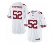 Men's Nike San Francisco 49ers #52 Ahkello Witherspoon Limited White NFL Jersey