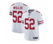 Men's Nike San Francisco 49ers #52 Patrick Willis Vapor Untouchable Limited White NFL Jersey