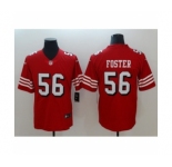 Men's Nike San Francisco 49ers #56 Reuben Foster Limited red Rush Vapor Untouchable NFL Jerseys
