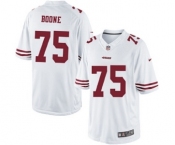 Men's Nike San Francisco 49ers #75 Alex Boone Limited White NFL Jersey