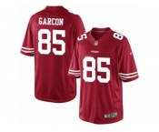 Men's Nike San Francisco 49ers #85 Pierre Garcon Limited Red Team Color NFL Jersey