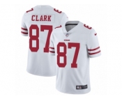Men's Nike San Francisco 49ers #87 Dwight Clark Vapor Untouchable Limited White NFL Jersey