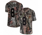 Men's Nike San Francisco 49ers #88 Garrett Celek Limited Camo Rush Realtree NFL Jersey