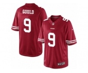 Men's Nike San Francisco 49ers #9 Robbie Gould Limited Red Team Color NFL Jersey