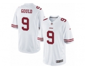 Men's Nike San Francisco 49ers #9 Robbie Gould Limited White NFL Jersey