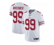 Men's Nike San Francisco 49ers #99 DeForest Buckner Vapor Untouchable Limited White NFL Jersey