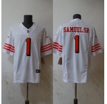 Men's San Francisco 49ers #1 Deebo Samuel Black Vapor Untouchable Limited Football Stitched Jersey