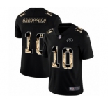 Men's San Francisco 49ers #10 Jimmy Garoppolo Limited Black Statue of Liberty Football Jersey