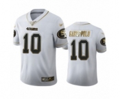 Men's San Francisco 49ers #10 Jimmy Garoppolo Limited White Golden Edition Football Jersey