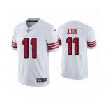 Men's San Francisco 49ers #11 Brandon Aiyuk Limited White Rush Vapor Untouchable Football Jersey