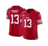 Men's San Francisco 49ers #13 Brock Purdy Red 2023 F.U.S.E. With 1-Star C Patch Vapor Untouchable Limited Football Stitched Jersey