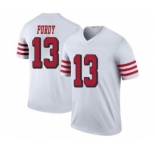 Men's San Francisco 49ers #13 Brock Purdy White Stitched Jersey