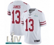 Men's San Francisco 49ers #13 Richie James White Vapor Untouchable Limited Player Super Bowl LIV Bound Football Jersey