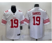 Men's San Francisco 49ers #19 Deebo Samuel 2022 New White Vapor Untouchable Limited Stitched Jersey