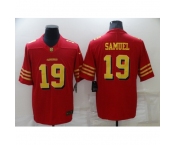 Men's San Francisco 49ers #19 Deebo Samuel Nike Red-Gold Limited Jersey