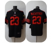 Men's San Francisco 49ers #23 Christian McCaffrey 2022 Black Vapor Untouchable Stitched Jersey