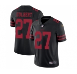 Men's San Francisco 49ers #27 Adrian Colbert Black Vapor Untouchable Limited Player Football Jersey