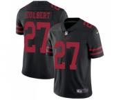 Men's San Francisco 49ers #27 Adrian Colbert Black Vapor Untouchable Limited Player Football Jersey