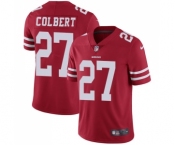 Men's San Francisco 49ers #27 Adrian Colbert Red Team Color Vapor Untouchable Limited Player Football Jersey
