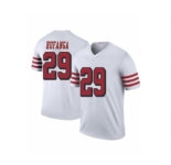 Men's San Francisco 49ers #29 Talanoa Hufanga Black 2018 Fashion Impact Black Color Rush Stitched NFL Nike Limited Jersey