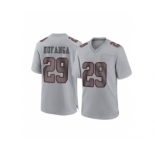 Men's San Francisco 49ers #29 Talanoa Hufanga Grey Atmosphere Fashion 2022 Vapor Untouchable Stitched Limited Jersey