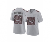 Men's San Francisco 49ers #29 Talanoa Hufanga Grey Atmosphere Fashion 2022 Vapor Untouchable Stitched Limited Jersey