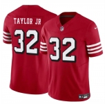 Men's San Francisco 49ers #32 Patrick Taylor Jr New Red 2024 F.U.S.E. Vapor Untouchable Limited Stitched Football Jersey