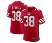 Men's San Francisco 49ers #38 Deommodore Lenoir 2022 Red Vapor Untouchable Stitched Football Jersey