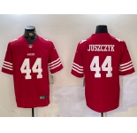 Men's San Francisco 49ers #44 Kyle Juszczyk Red Vapor Stitched Nike Limited Jersey