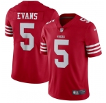 Men's San Francisco 49ers #5 Mike Evans Red 2026 Vapor Untouchable Limited Football Stitched Jersey