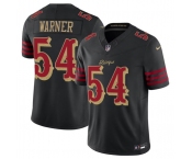 Men's San Francisco 49ers #54 Fred Warner Black 2025 F.U.S.E. “Rivalries” Vapor Limited Football Stitched Jersey