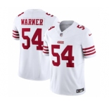 Men's San Francisco 49ers #54 Fred Warner White 2023 F.U.S.E. Vapor Untouchable Limited Stitched Football Jersey