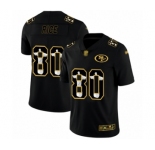 Men's San Francisco 49ers #80 Jerry Rice Black Jesus Faith Limited Football Jersey