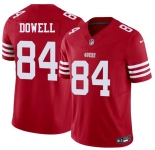 Men's San Francisco 49ers #84 Colton Dowell Red 2026 F.U.S.E. Vapor Untouchable Limited Football Stitched Jersey