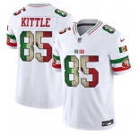 Men's San Francisco 49ers #85 George kittle White 2025 F.U.S.E. Mexico Vapor Limited Football Stitched Jersey