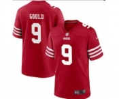 Men's San Francisco 49ers #9 Robbie Gould 2022 Red Vapor Untouchable Stitched Football Jersey
