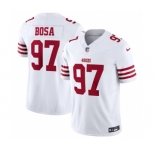 Men's San Francisco 49ers #97 Nick Bosa White 2023 F.U.S.E. Vapor Untouchable Limited Stitched Football Jersey