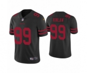 Men's San Francisco 49ers #99 Javon Kinlaw Black Vapor Untouchable Limited Player Football Jersey