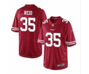 nike nfl jerseys san francisco 49ers #35 reid red[nike limited]