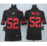 nike nfl jerseys san francisco 49ers #52 willis black[nike Limited][willis]
