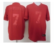 nike nfl jerseys san francisco 49ers #7 colin kaepernick red [drenched limited]